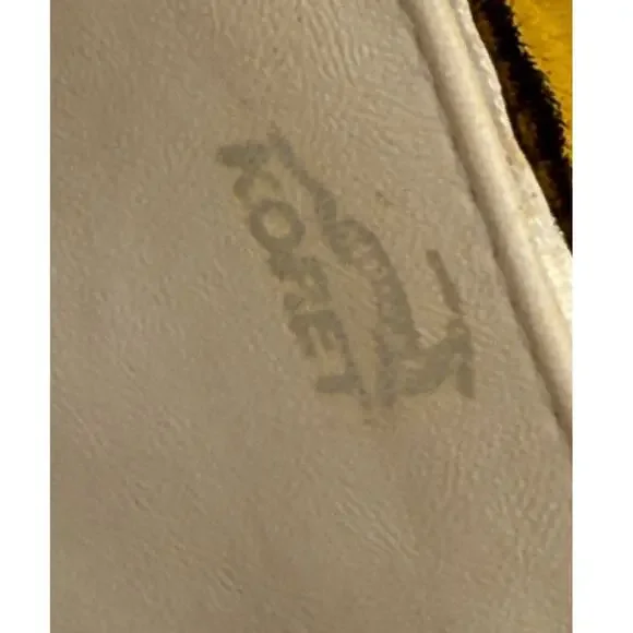 Vintage 1960s Koret Basketweave Natural Gold Handbag Wicker Woven Purse Boho - Picture 8 of 14